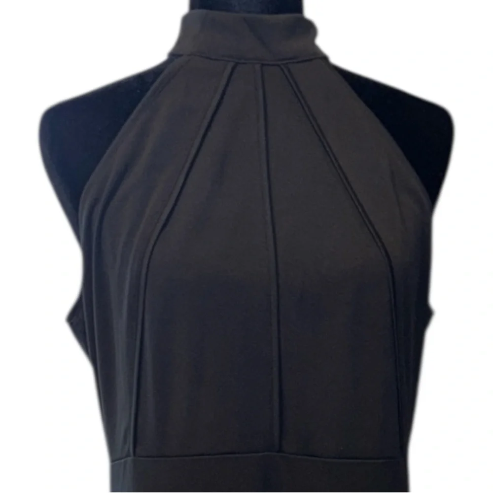 🆕Women's Elegant Halter Neck Sleeveless Mermaid Long Evening Dress - Picture 4 of 14